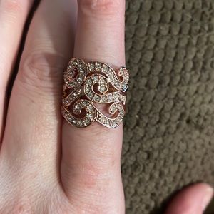 Titanic inspired rosegold tone ring